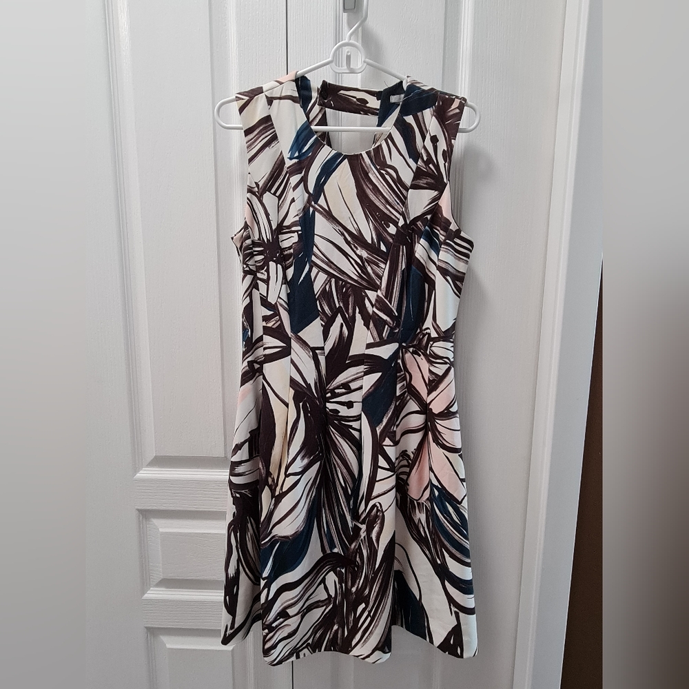 H&M Floral Botanical Sleeveless Dress